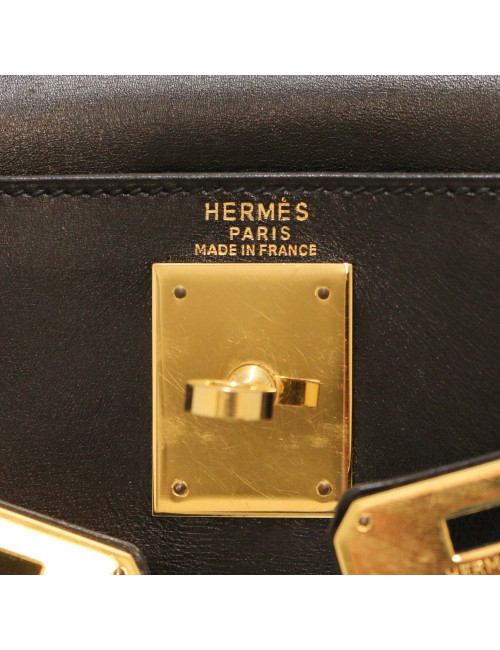Kelly 28 vintage HERMÈS noir