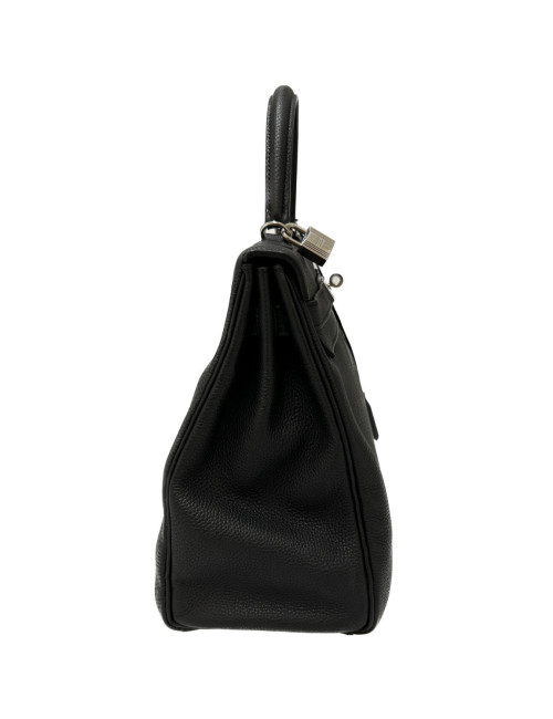 Sac HERMES Kelly 35 gris graphite