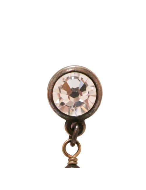 Clous CHANEL brillant perle nacrée