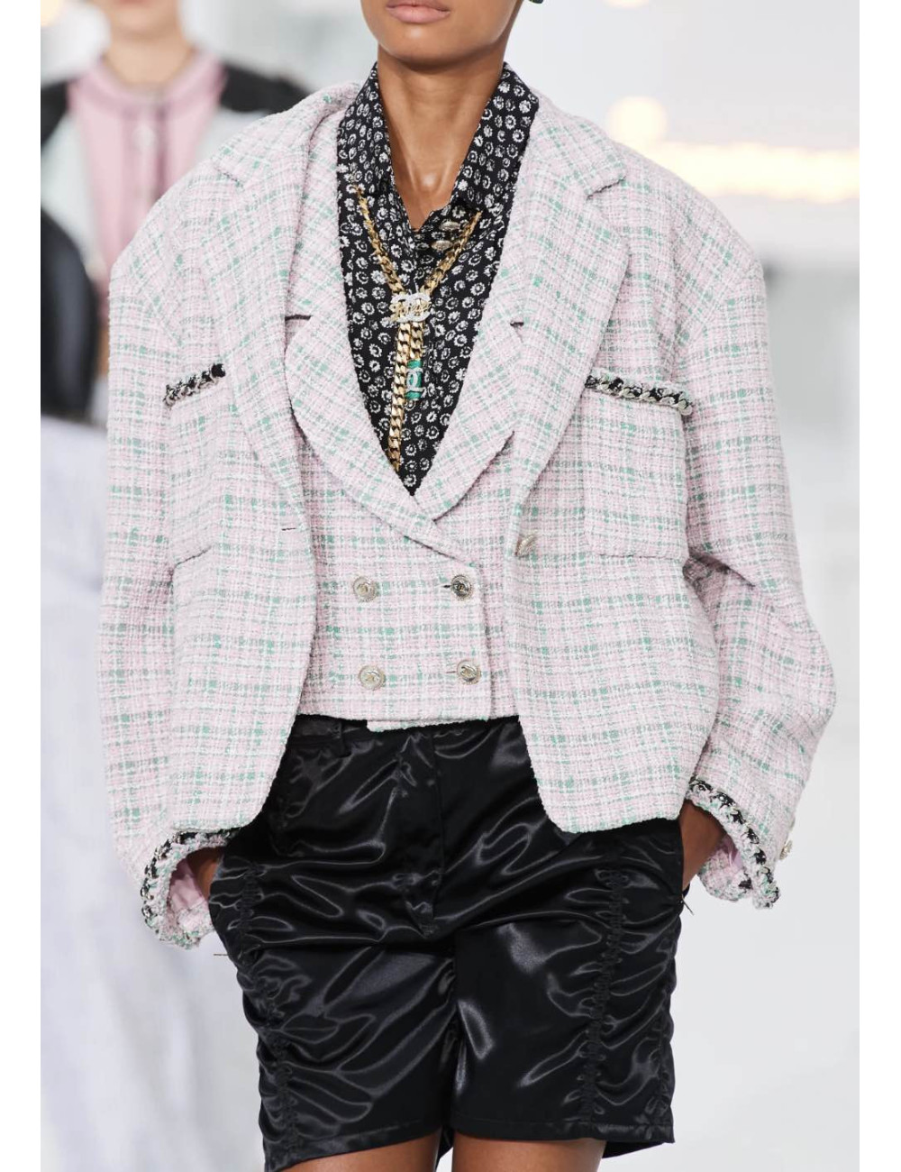 Sautoir Forever CHANEL chaine gourmette