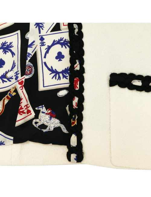 Veste Chanel tweed Casino 1989 : occasion certifiée authentique