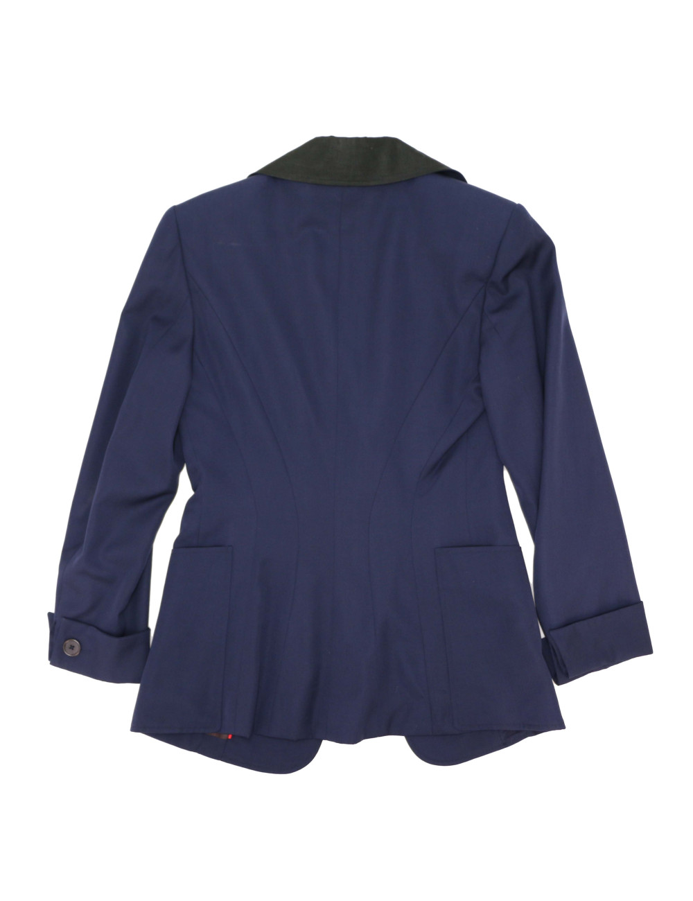 Tailleur HERMES bleu marine T38