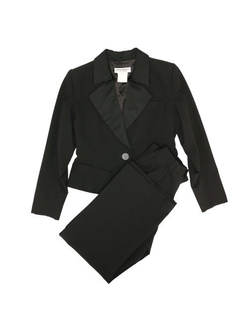 Tailleur YSL YVES SAINT LAURENT veste pantalon