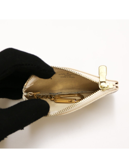 Pochette clés LOUIS VUITTON toile damier azur