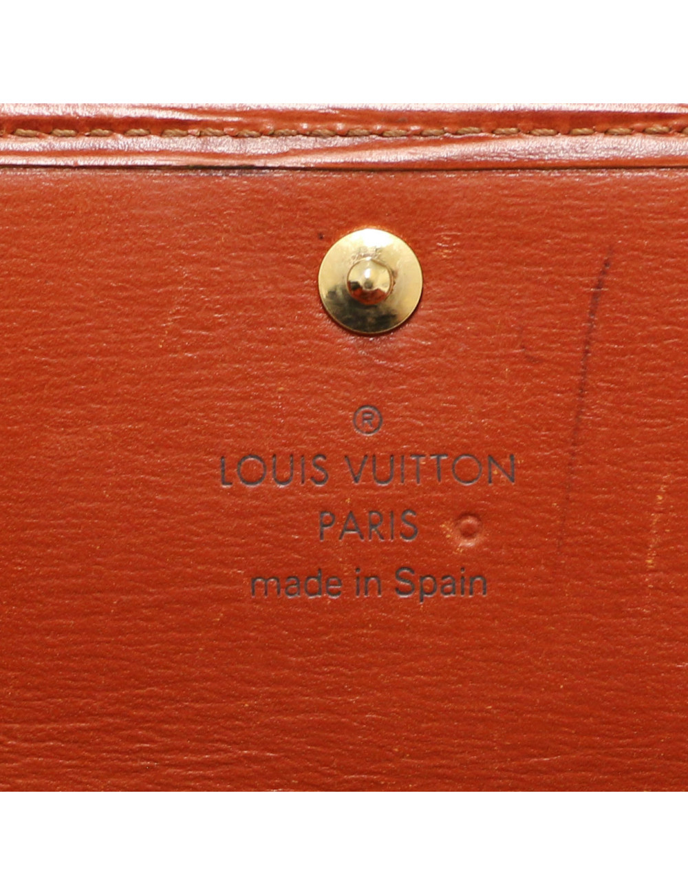 Compagnon Louis Vuitton vintage gold : occasion certifiée authentique