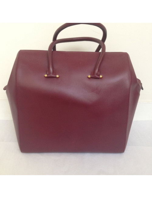 Sac CARTIER en cuir bordeaux