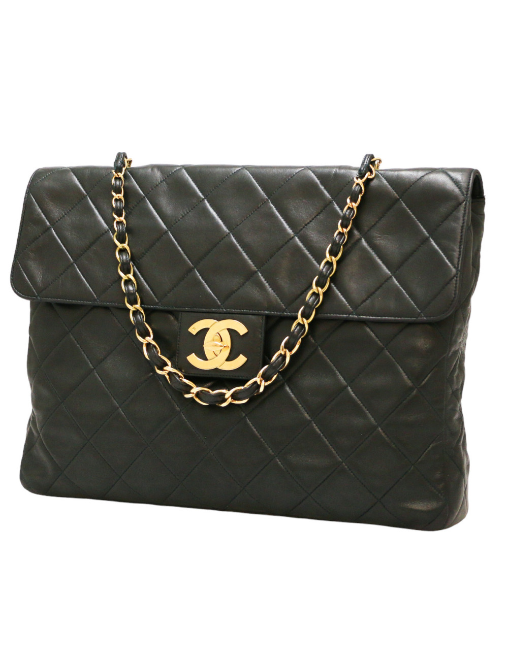 Cartable CHANEL cuir d'agneau