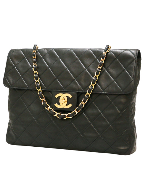 Cartable CHANEL cuir d'agneau