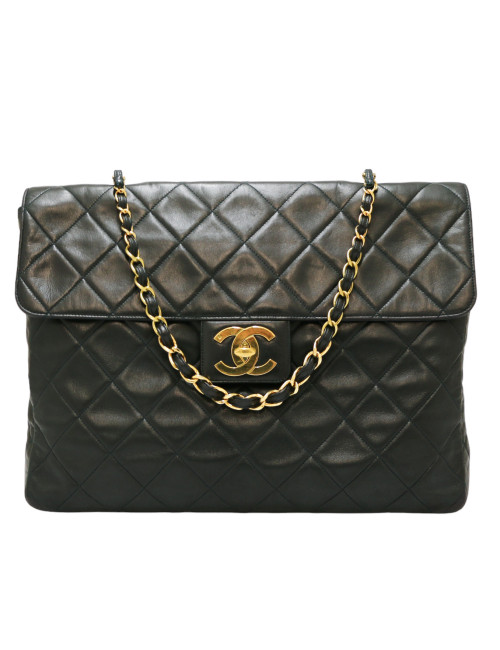Cartable CHANEL cuir d'agneau