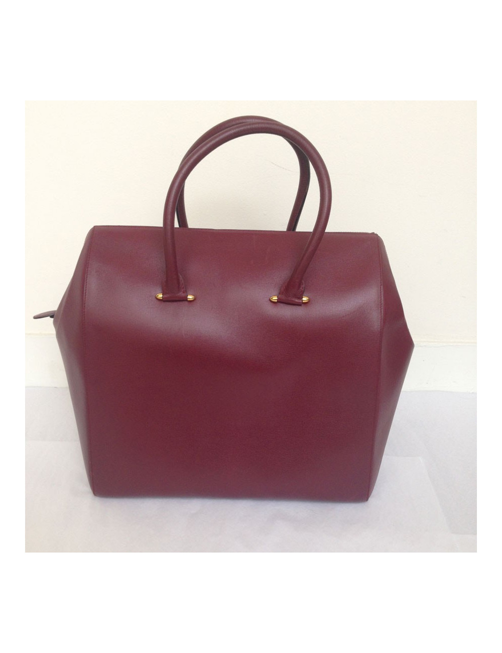 Sac CARTIER en cuir bordeaux
