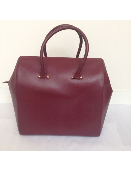 Sac CARTIER en cuir bordeaux