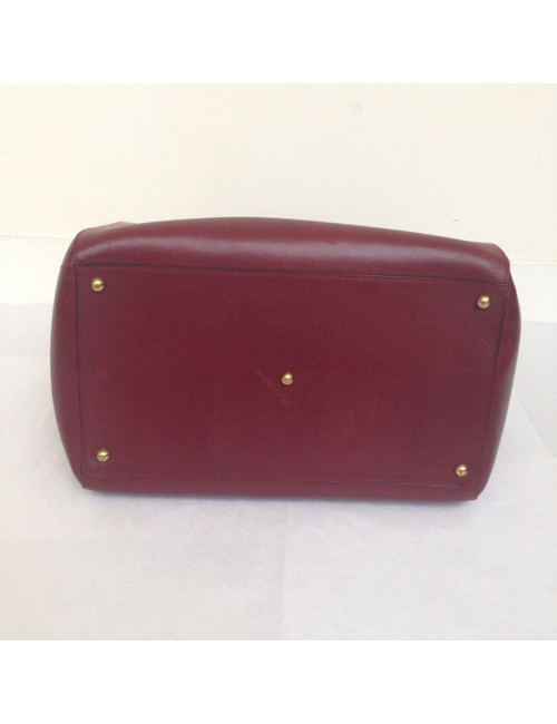 Sac CARTIER en cuir bordeaux