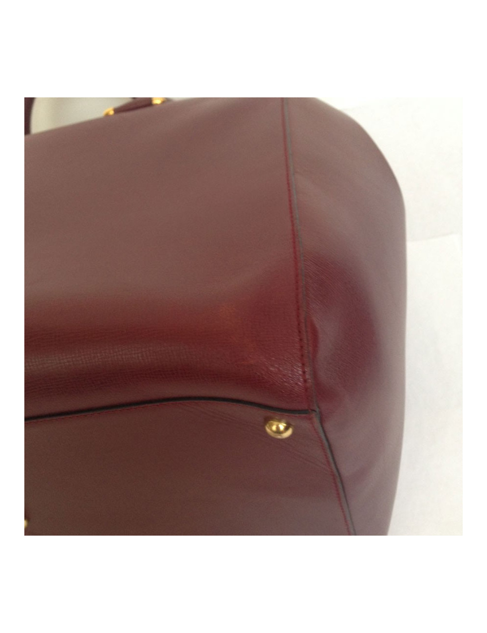Sac CARTIER en cuir bordeaux