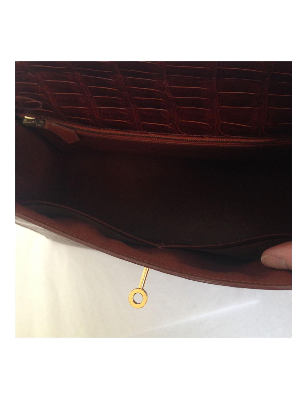 Sac CARTIER en cuir bordeaux