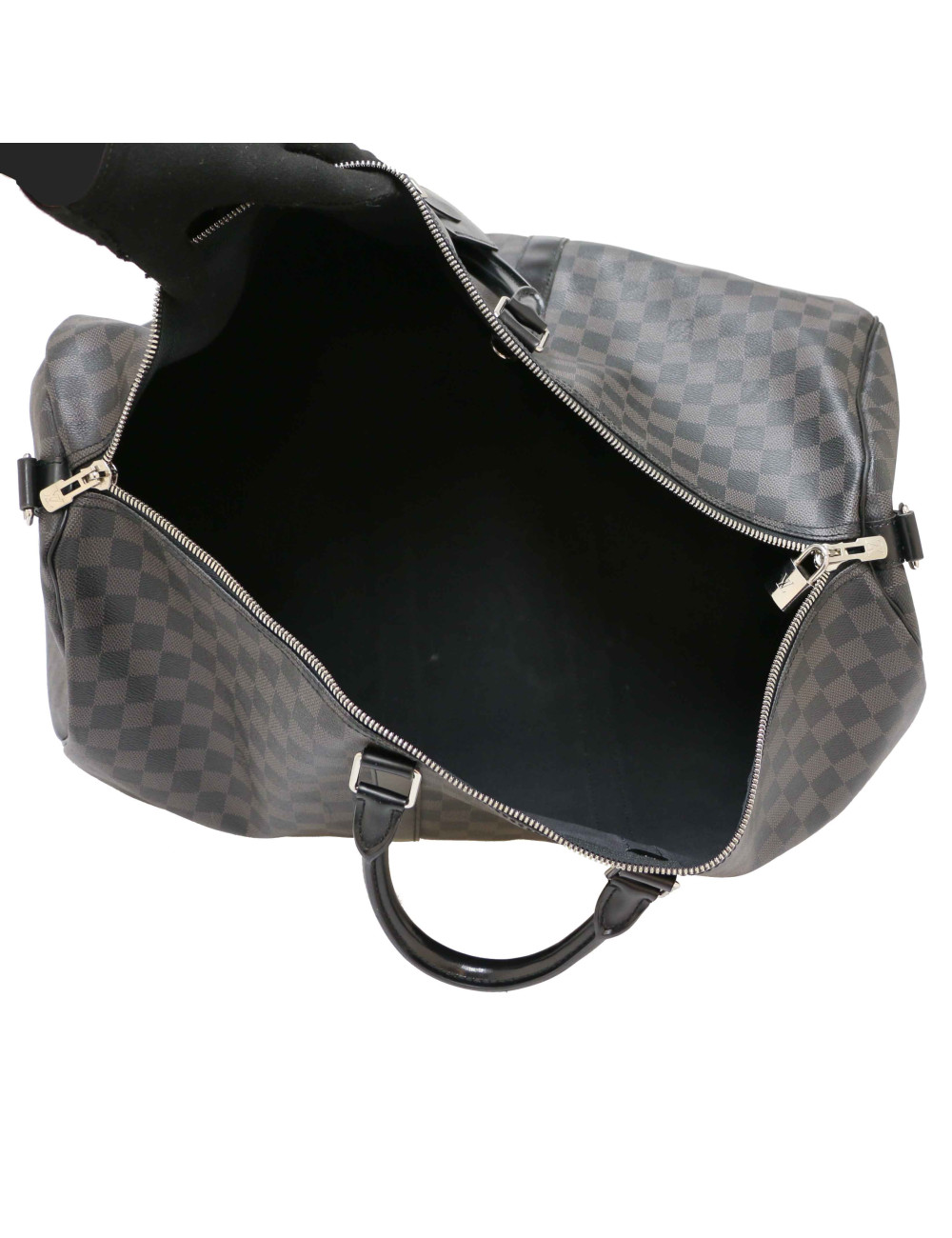 Sac Keepall 50 Bandoulière LOUIS VUITTON Damier graphite