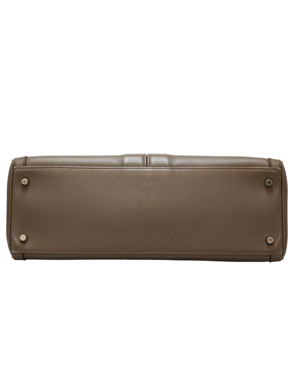 Kelly 35 Lakis HERMES swift gris étain