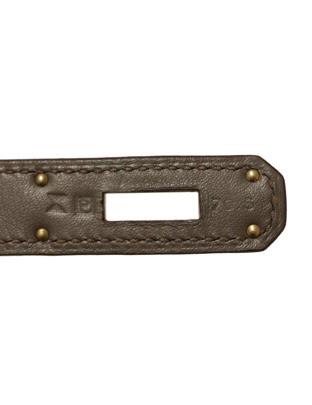 Kelly 35 Lakis HERMES swift gris étain