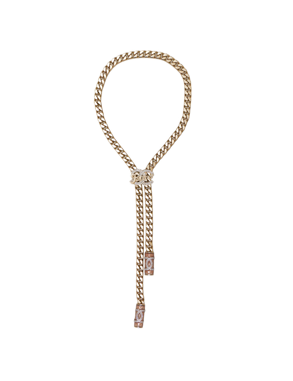 Sautoir Forever CHANEL chaine gourmette