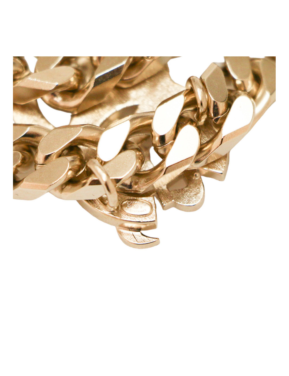 CHANEL Forever necklace curb chain