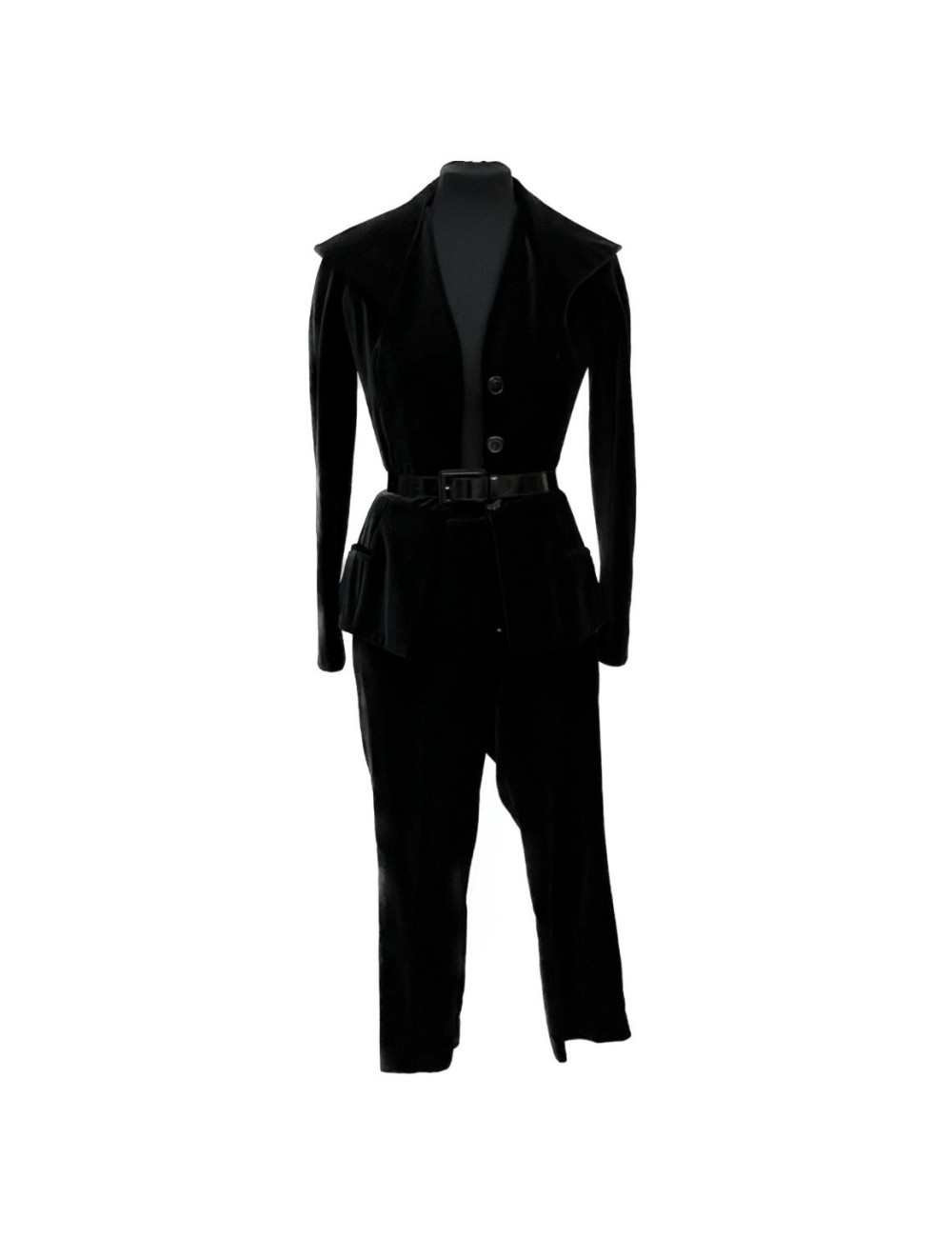 Tailleur vintage CHRISTIAN DIOR noir