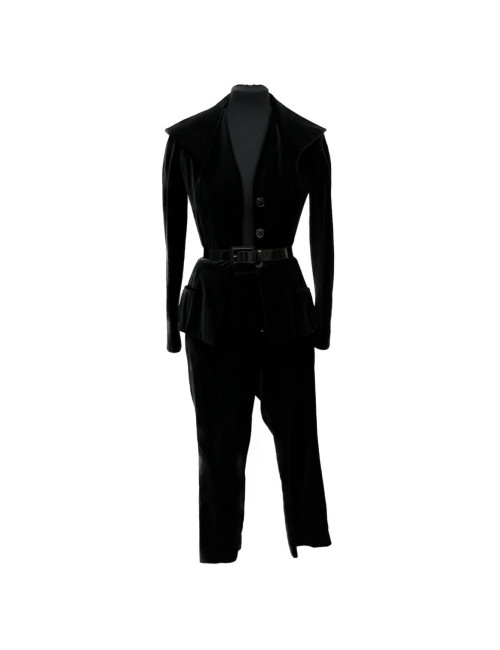 Tailleur vintage CHRISTIAN DIOR noir