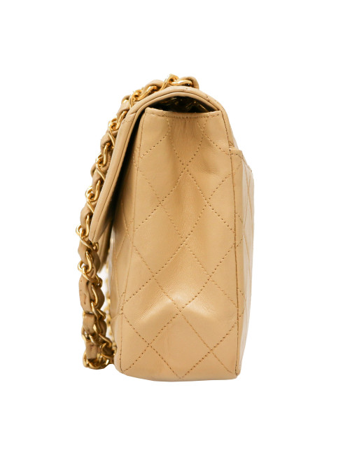 Sac CHANEL beige vintage