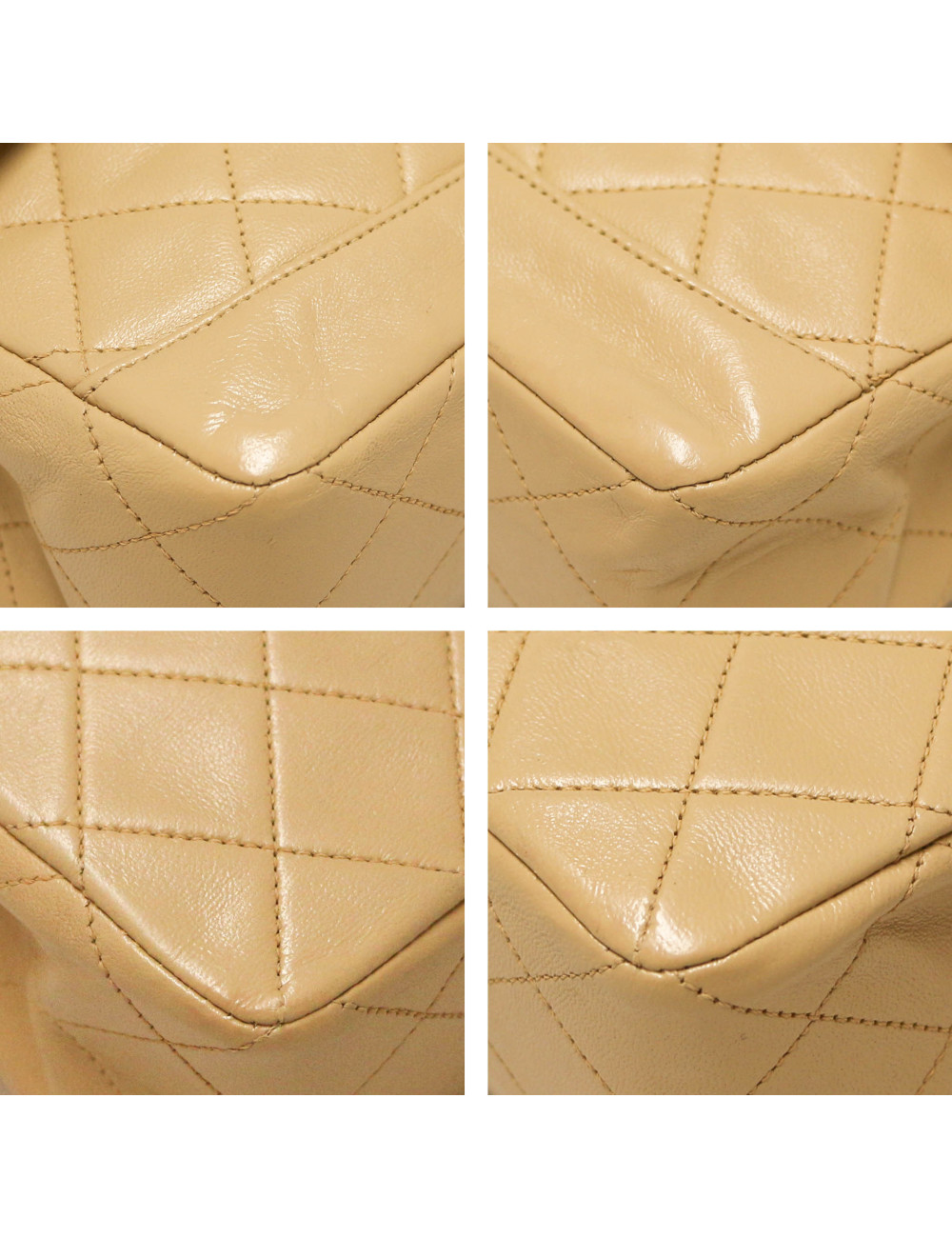 Sac CHANEL beige vintage