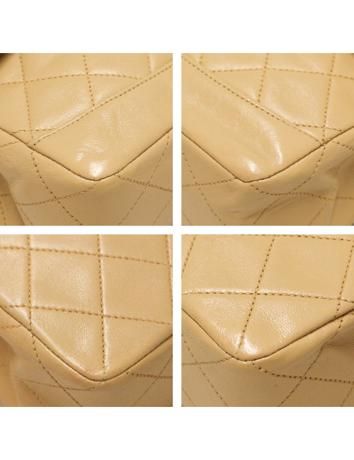 Sac CHANEL beige vintage