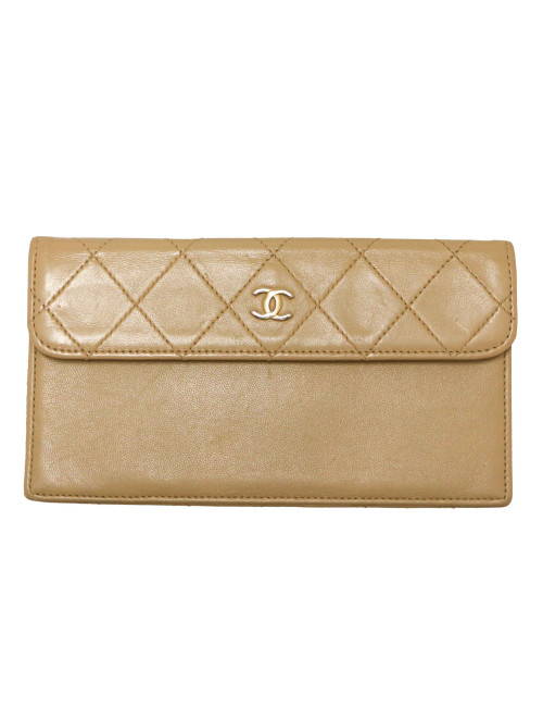 Sac CHANEL beige vintage