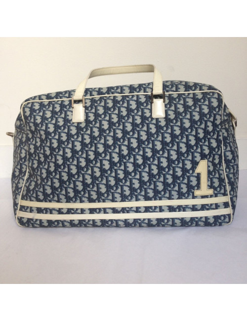 Sac DIOR monogram bleu jean