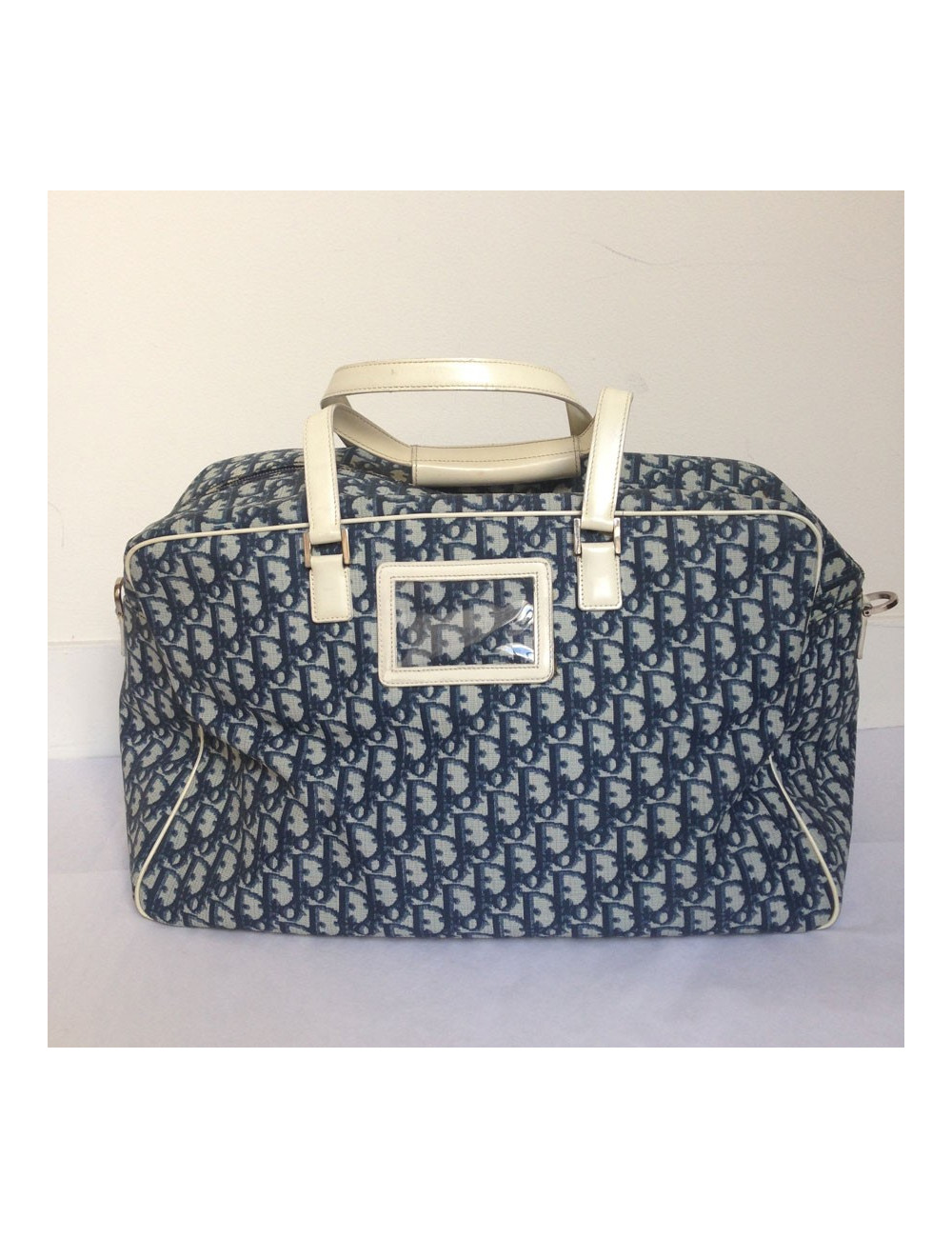 Sac DIOR monogram bleu jean
