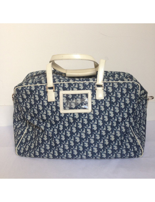 Sac DIOR monogram bleu jean