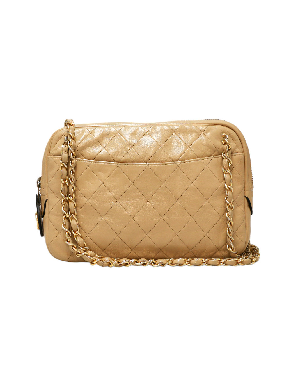 CHANEL beige Caméra bag