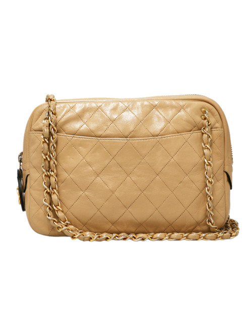 CHANEL beige Caméra bag