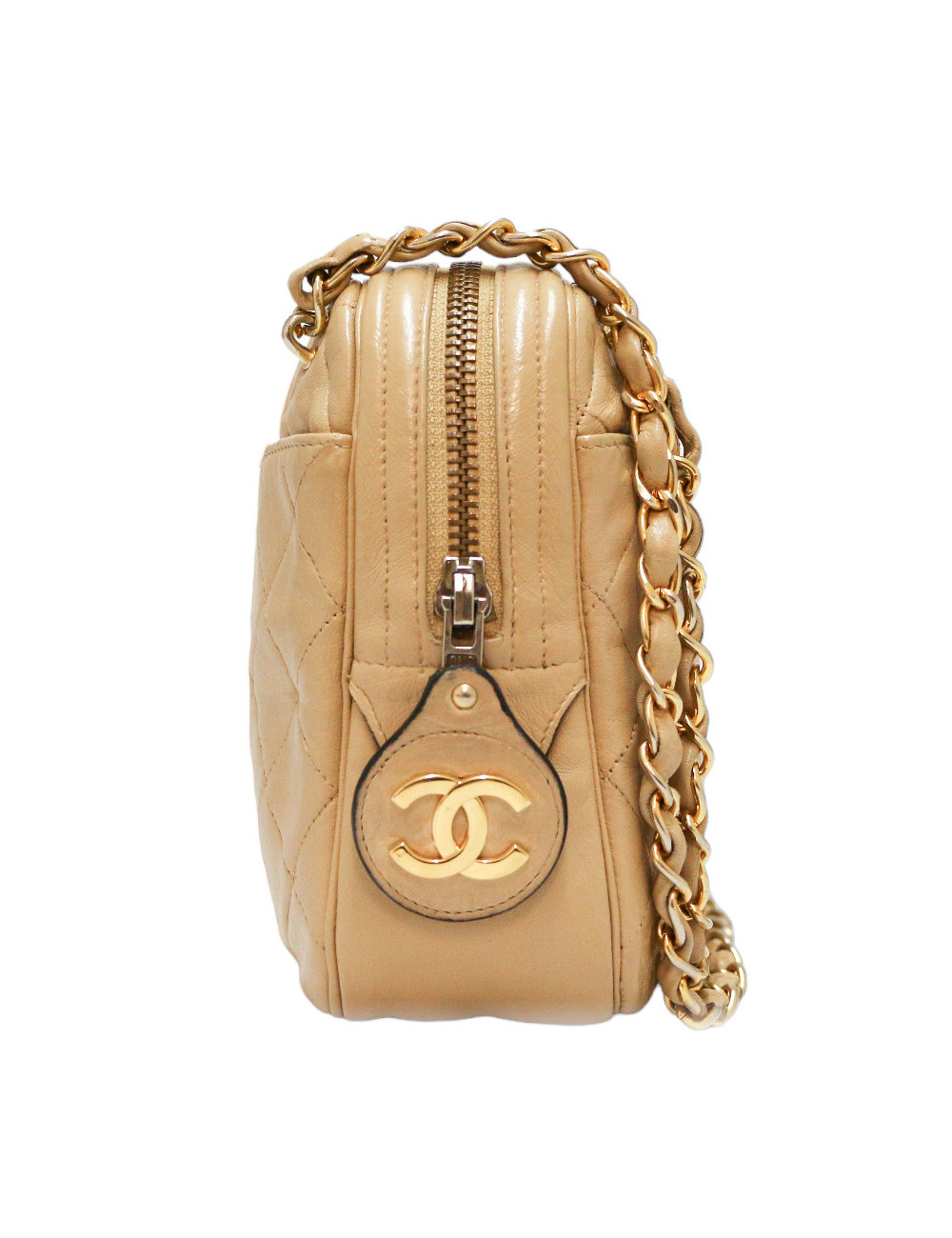 CHANEL beige Caméra bag