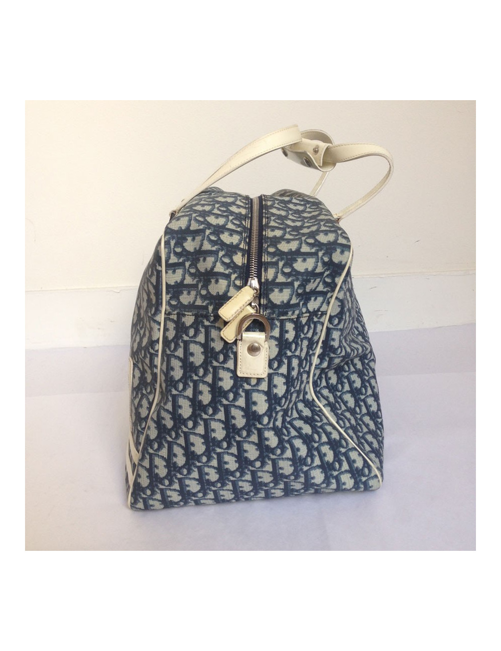 Sac DIOR monogram bleu jean