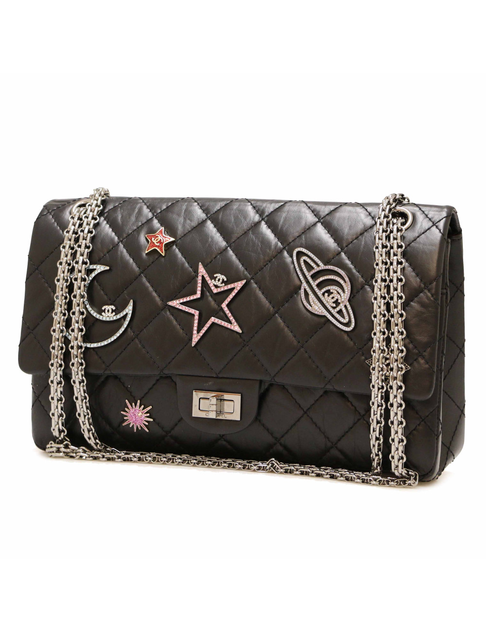 Sac réédition 255 noir charms