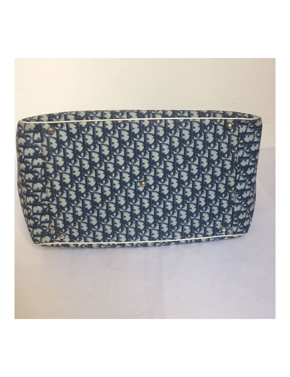 Sac DIOR monogram bleu jean