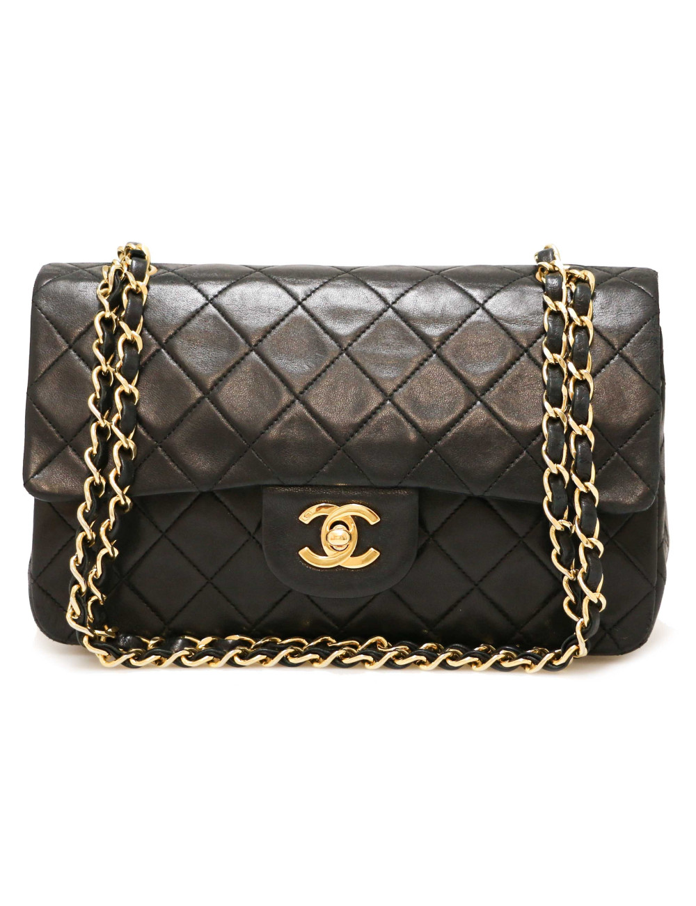 Sac CHANEL classique noir vintage