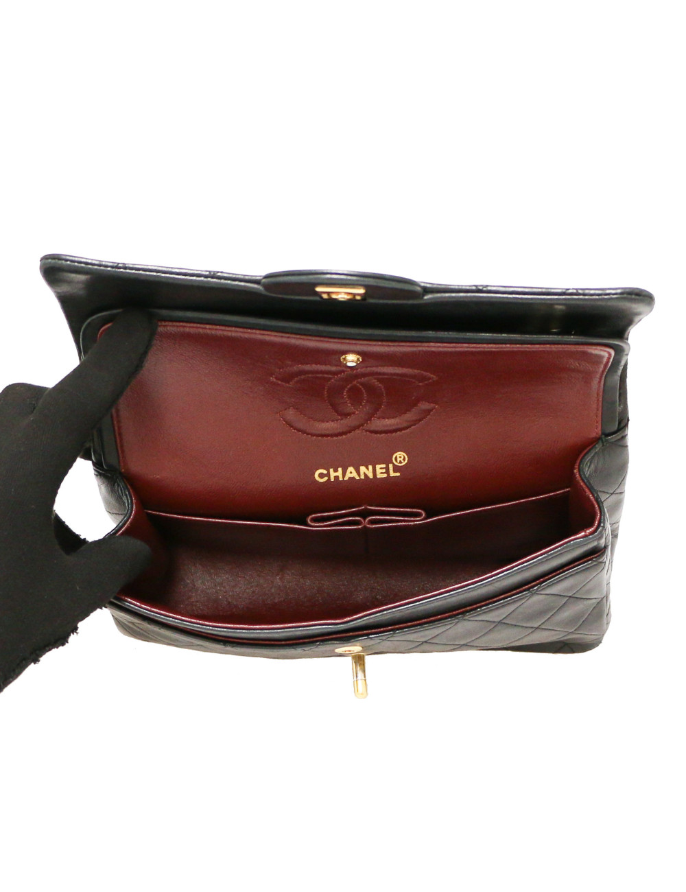 Sac CHANEL classique noir vintage