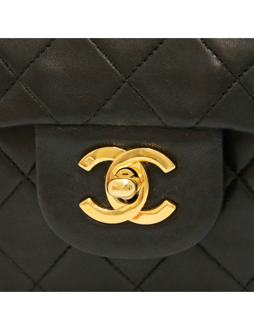 Sac CHANEL classique noir vintage