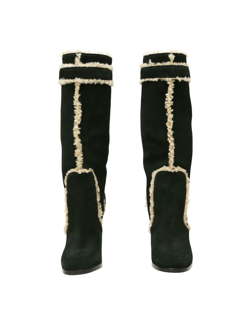 Bottes LOUIS VUITTON T38 suede