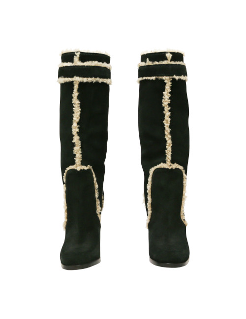 Bottes LOUIS VUITTON T38 suede