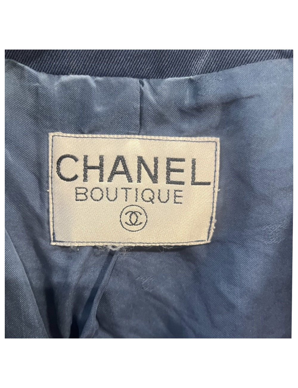 Veste denim T 36 CHANEL