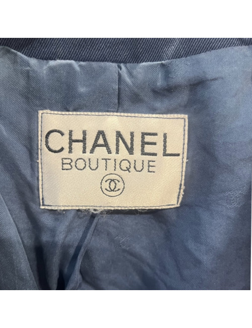 Veste denim T 36 CHANEL