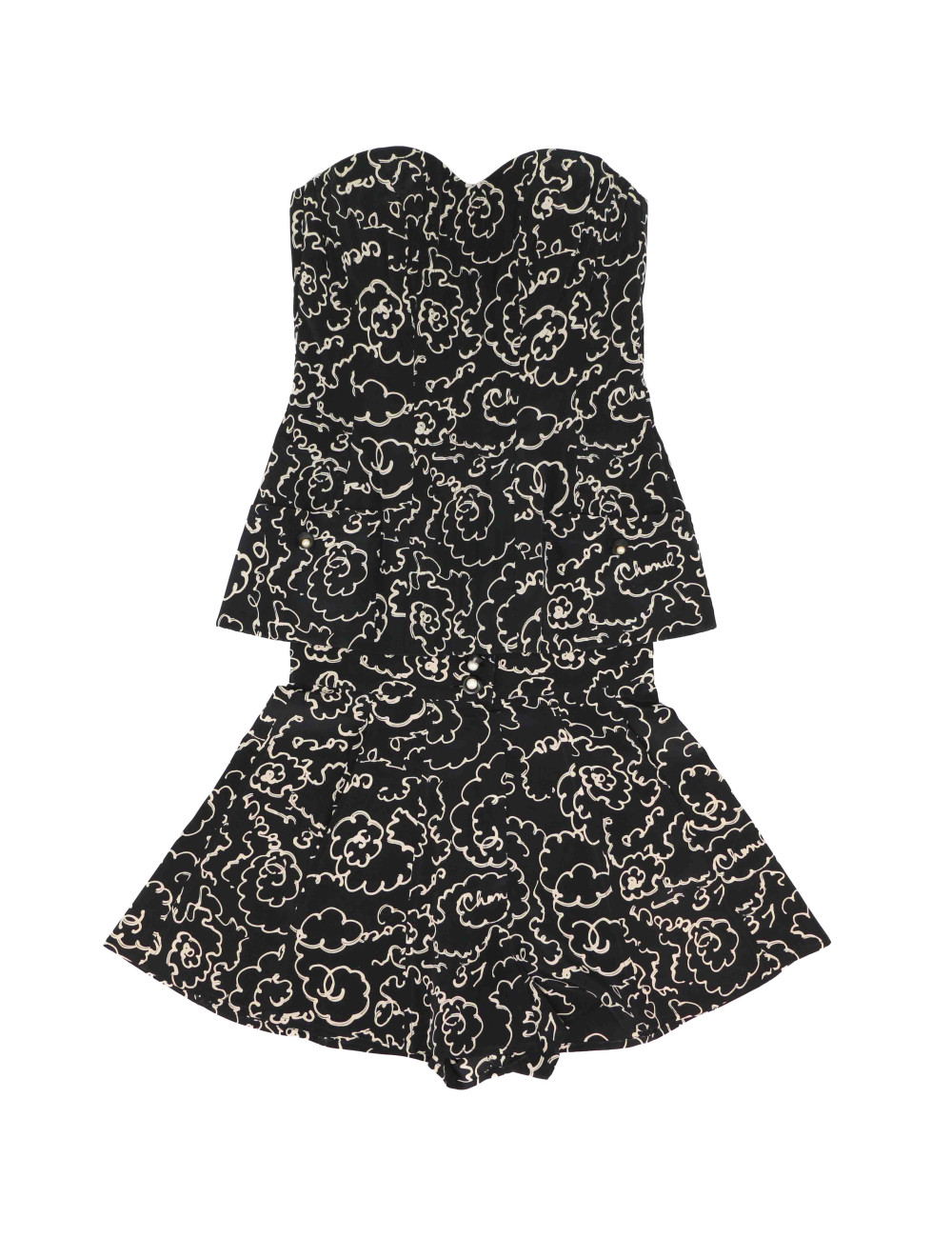 Ensemble  CHANEL T 40  short haut gainé 