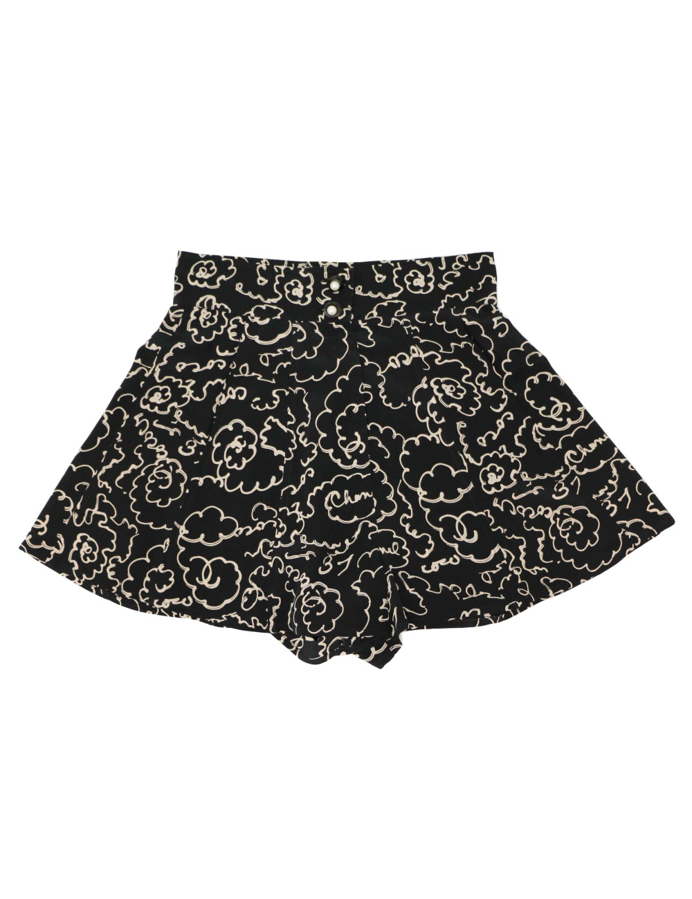 Ensemble  CHANEL T 40  short haut gainé 