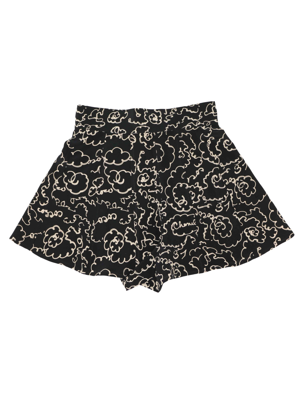 Ensemble CHANEL printemps été 1993 T40  short haut gainé 