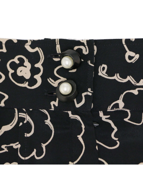 Ensemble CHANEL printemps été 1993 T40  short haut gainé 