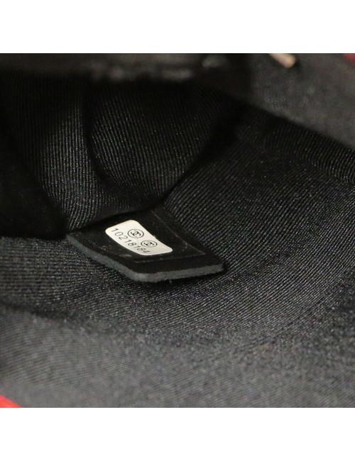 Sac CHANEL feutrine rouge